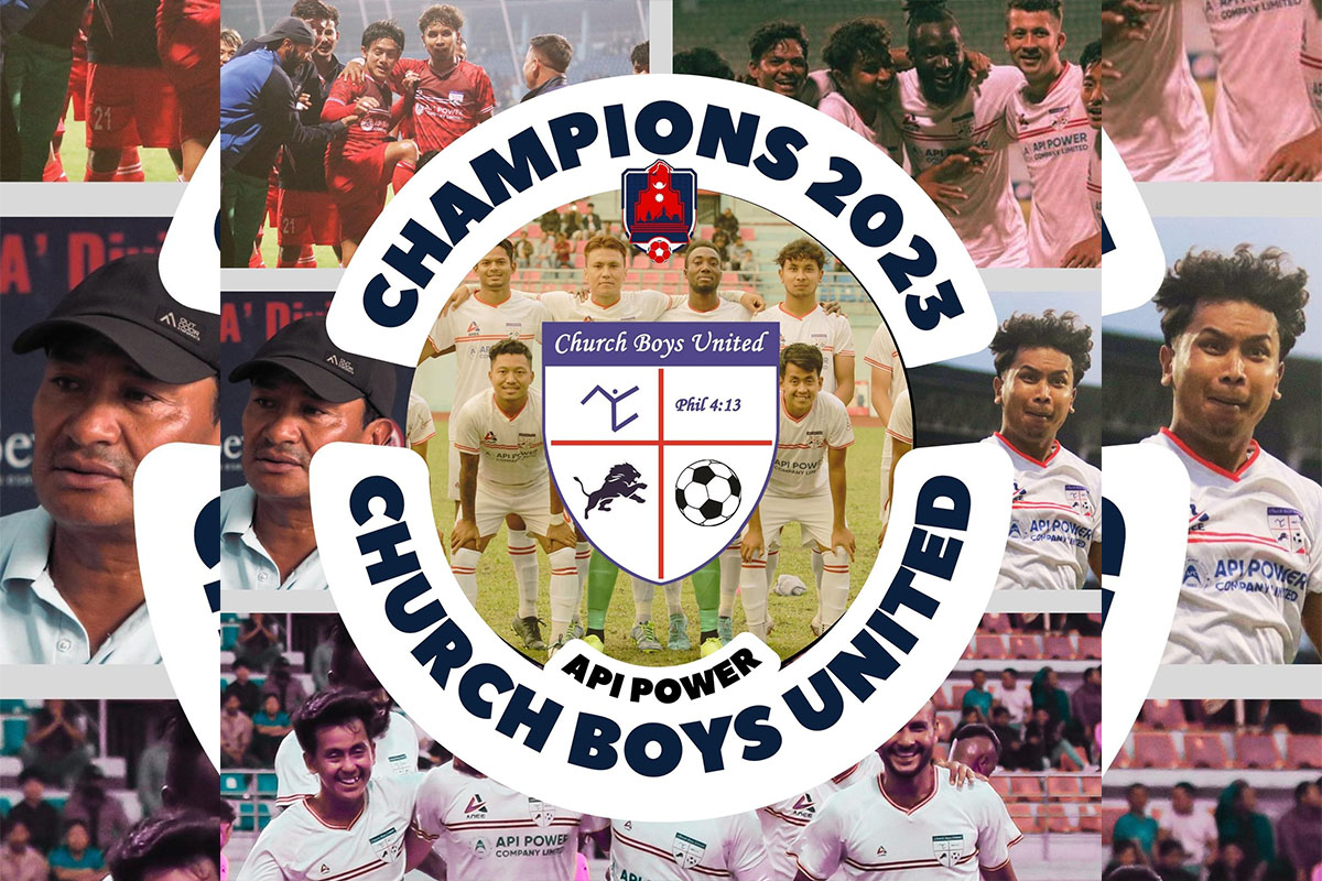 चर्च ब्वाइज पहिलो सिजनमै ‘ए’ लिग च्याम्पियन